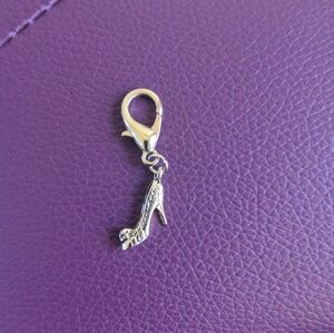 High Heel Charm With Lobster Clasp